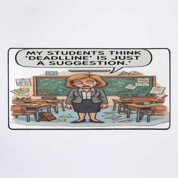Item preview, My Students Think Deadline Is Just A Suggestion Teacher designed and sold by FABIOLA1970.