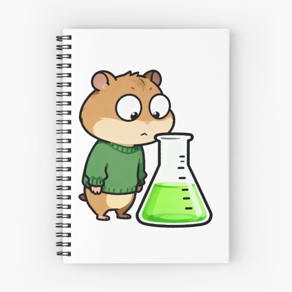 Item preview, Hamster Scientist - Cute Chemistry Lab Science Design designed and sold by yodaddydesigns.