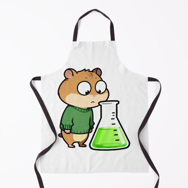 Item preview, Hamster Scientist - Cute Chemistry Lab Science Design designed and sold by yodaddydesigns.