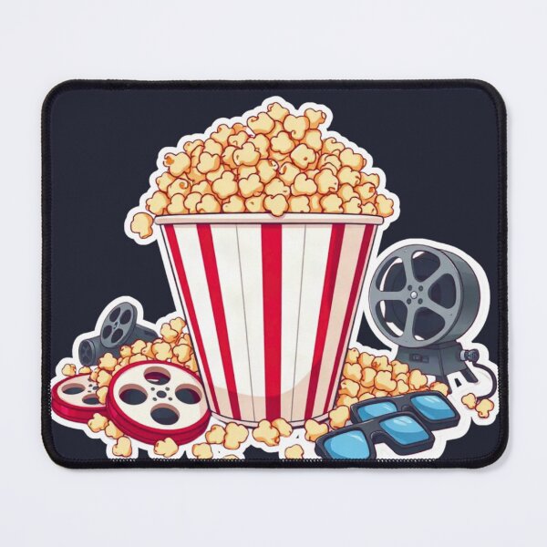 Item preview, Movie Night Popcorn – Cinema Experience Design designed and sold by Pororo23.