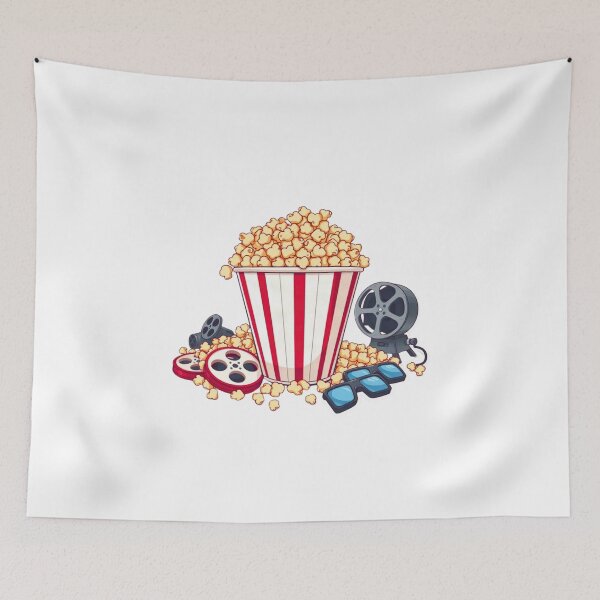 Item preview, Movie Night Popcorn – Cinema Experience Design designed and sold by Pororo23.