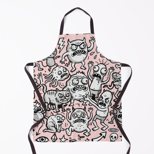 Item preview, Evil Little Guys – Weird Doodle Monster designed and sold by Maria Garcia´s.