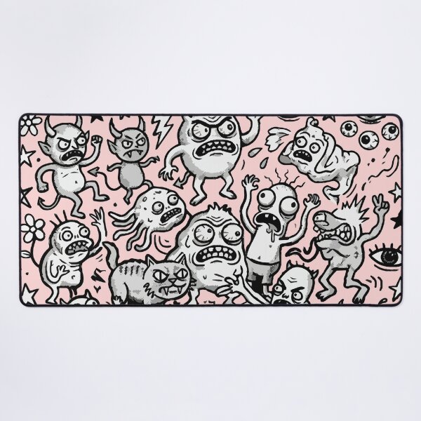 Item preview, Evil Little Guys – Weird Doodle Monster designed and sold by Maria Garcia´s.