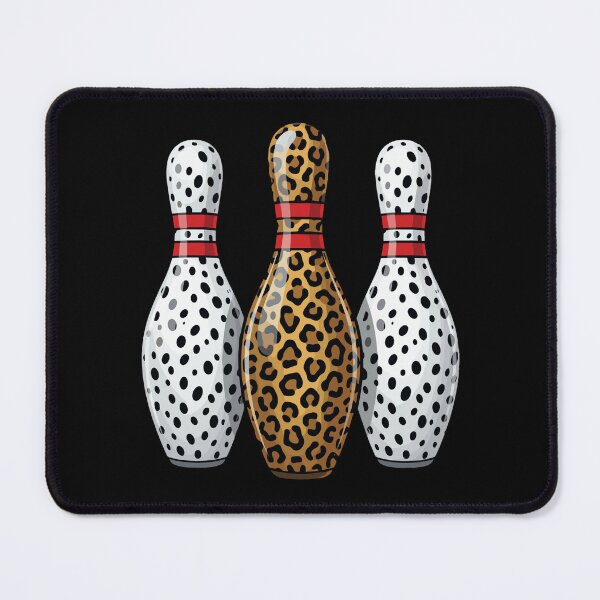 Item preview, Bowling Pin Leopard Dalmatian Bowler designed and sold by SofiBlair.