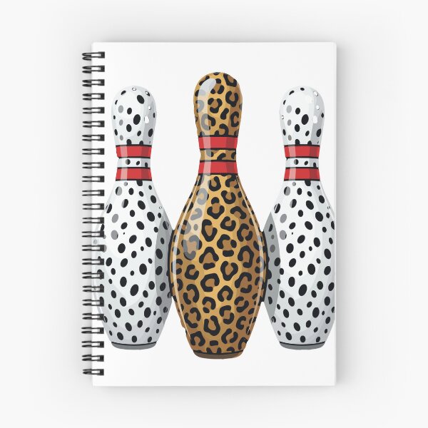 Item preview, Bowling Pin Leopard Dalmatian Bowler  designed and sold by SofiBlair.