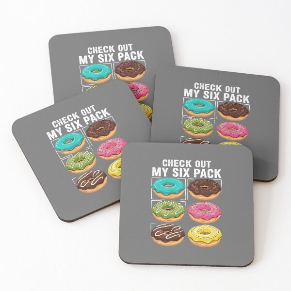 Item preview, Check Out My Six Pack Donut Lover Funny Foodie Humor designed and sold by SofiBlair.