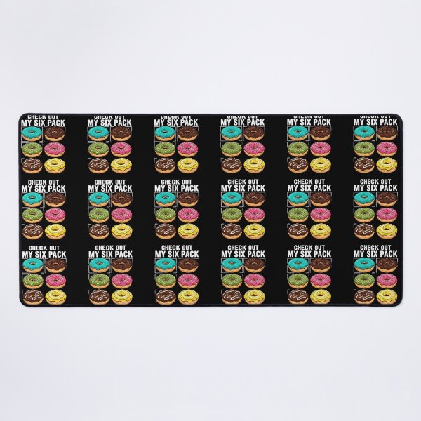 Item preview, Check Out My Six Pack Donut Lover Funny Foodie Humor designed and sold by SofiBlair.