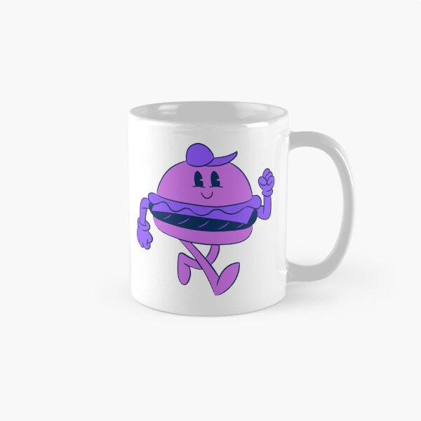 Item preview, Cute Purple Burger Character Illustration designed and sold by SROXT.