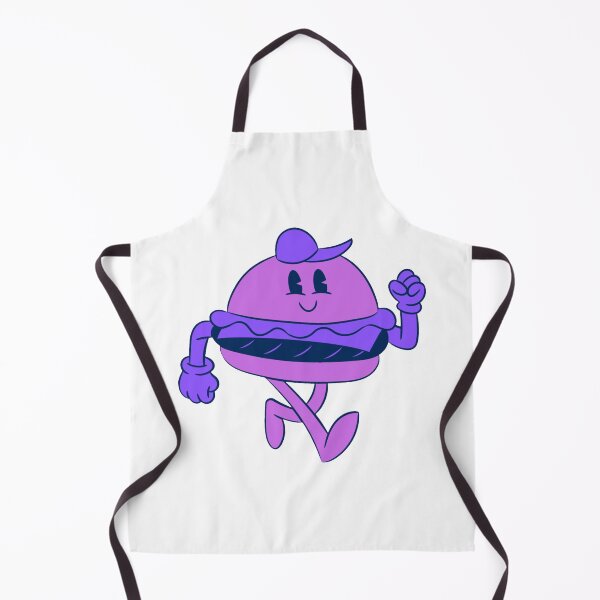 Item preview, Cute Purple Burger Character Illustration designed and sold by SROXT.