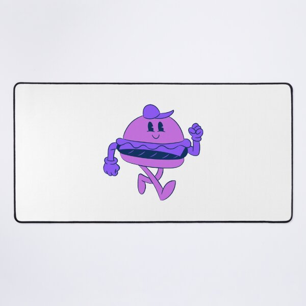 Item preview, Cute Purple Burger Character Illustration designed and sold by SROXT.