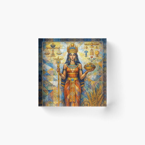 Item preview, Ashi Painting – Persian Goddess of Divine Beauty designed and sold by GalleryKauffeld.