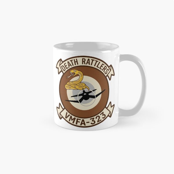 Item preview, Official Insignia of the VMFA-323 "Death Rattlers" Marine Fighter Attack Squadron designed and sold by CharlieDesings.