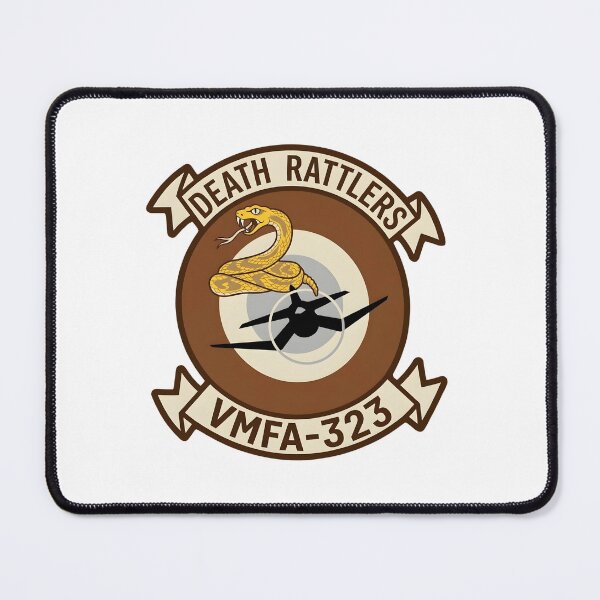Item preview, Official Insignia of the VMFA-323 "Death Rattlers" Marine Fighter Attack Squadron designed and sold by CharlieDesings.
