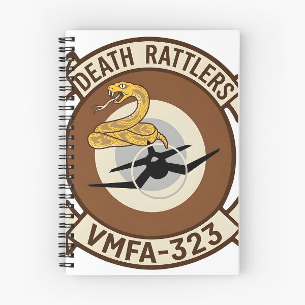 Item preview, Official Insignia of the VMFA-323 "Death Rattlers" Marine Fighter Attack Squadron designed and sold by CharlieDesings.
