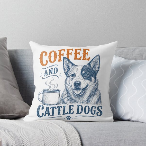 Item preview, Coffee and Cattle Dog designed and sold by Animavera.