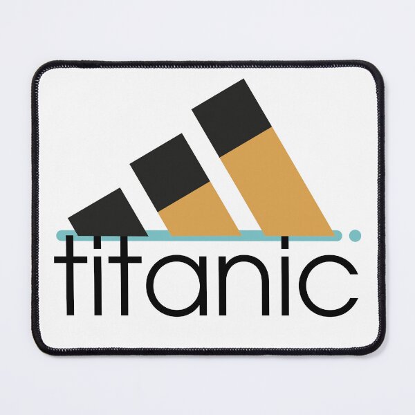 Item preview, Titanic Sinking Ship - Funny Sports Logo Parody designed and sold by imaginariun.