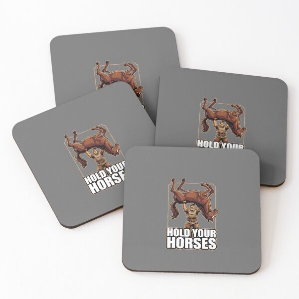 Item preview, Hold Your Horses Funny Idiom Horse Lover Equestrian Patience designed and sold by SofiBlair.