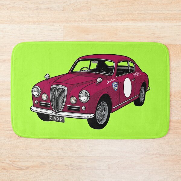Item preview, Aurelia B20 GT - Vintage Italian Classic Grand Tourer Pop Art Print designed and sold by FreiherrPK.