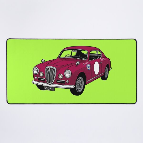 Item preview, Aurelia B20 GT - Vintage Italian Classic Grand Tourer Pop Art Print designed and sold by FreiherrPK.