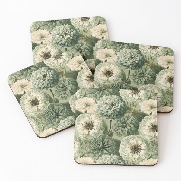 Item preview, Petaled Zinnia Floral  - Botanical Garden Pattern - Best Gifts For Women designed and sold by RoyalStarsPatts.