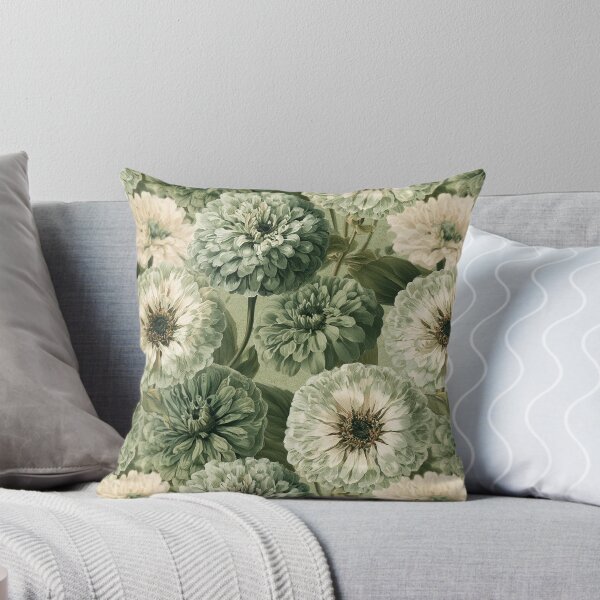 Item preview, Petaled Zinnia Floral  - Botanical Garden Pattern - Best Gifts For Women designed and sold by RoyalStarsPatts.