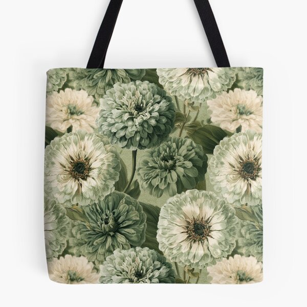Item preview, Petaled Zinnia Floral  - Botanical Garden Pattern - Best Gifts For Women designed and sold by RoyalStarsPatts.