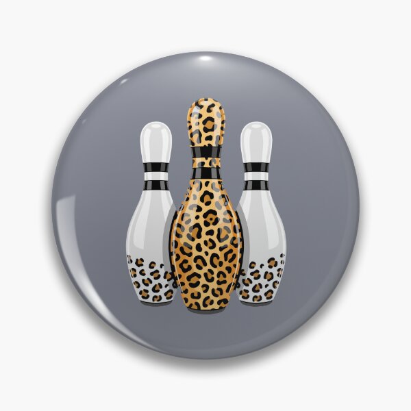 Item preview, Leopard Print Bowling Pins Bowler Bowling Lover designed and sold by SofiBlair.