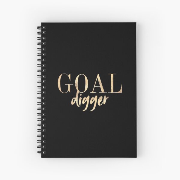 Goal Digger Spiral Notebook