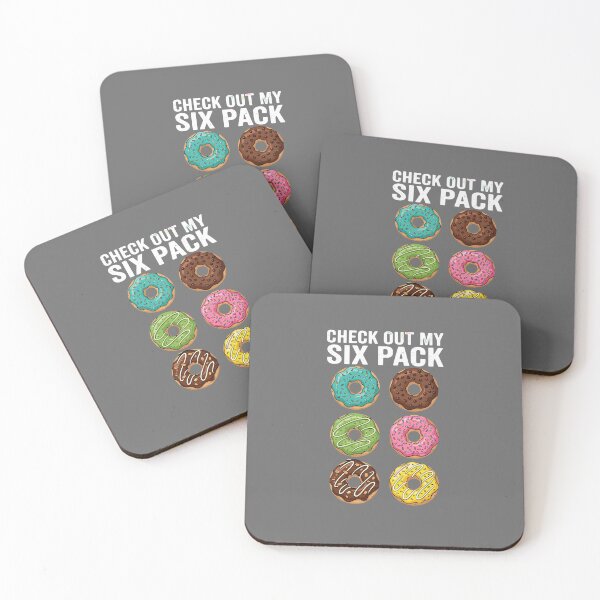 Item preview, Check Out My Six Pack Donut Humor Foodie Sweet Snack Lover designed and sold by SofiBlair.