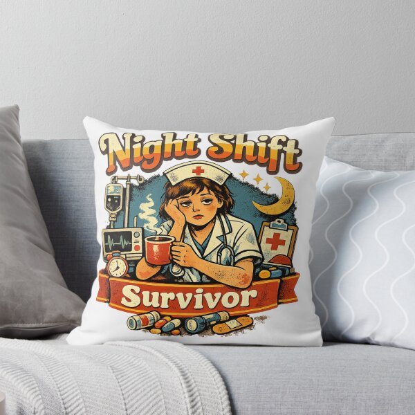 Item preview, Night Shift Survivor  designed and sold by aissadjoudi.