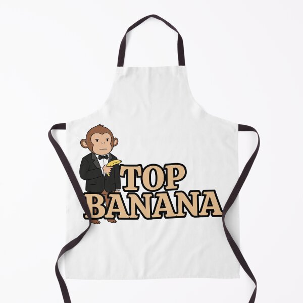 Item preview, Top Banana - Funny Monkey Boss Banana Pun designed and sold by yodaddydesigns.