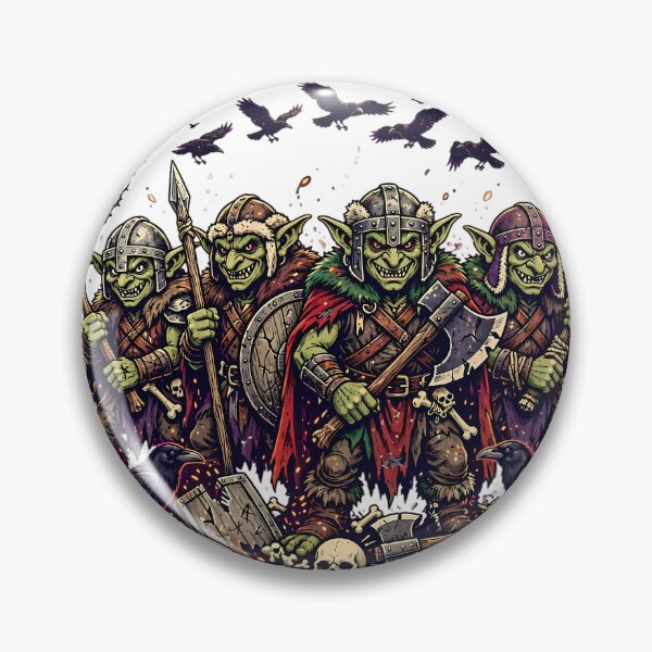 Item preview, Goblin Raven Battle – Dark Medieval Fantasy designed and sold by Kaytees.