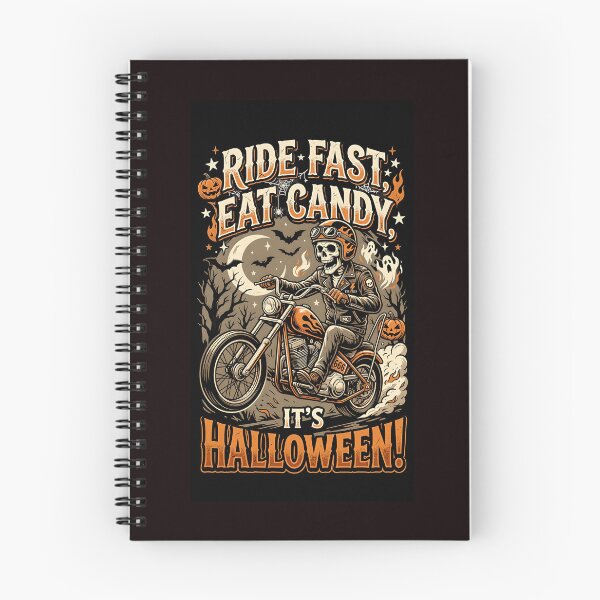 Item preview, Ride fast, eat candy, it's Halloween - Halloween for riders designed and sold by ParadoxParadox.