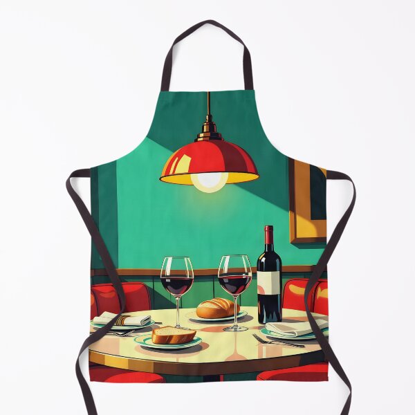 Item preview, Bistro Wine & Bread – Pop Art Café Poster designed and sold by LSVart.