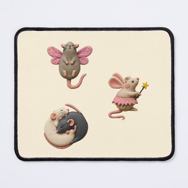 Item preview, Cute Rats Sticker – Funny Rat Lover Design, Adorable Pet Rat, Rodent Lover Gift designed and sold by StickerJas.