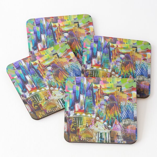 Item preview, Colourful London Cityscape 930 designed and sold by Eraclis Aristidou.