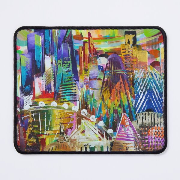 Item preview, Colourful London Cityscape 930 designed and sold by Eraclis Aristidou.