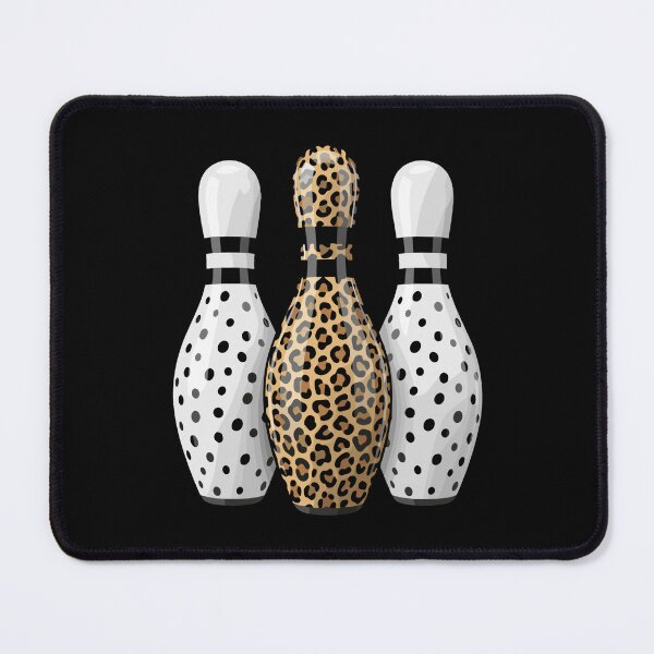 Item preview, Bowling Pins Leopard Print Polka Dot Bowler Game Lover designed and sold by SofiBlair.