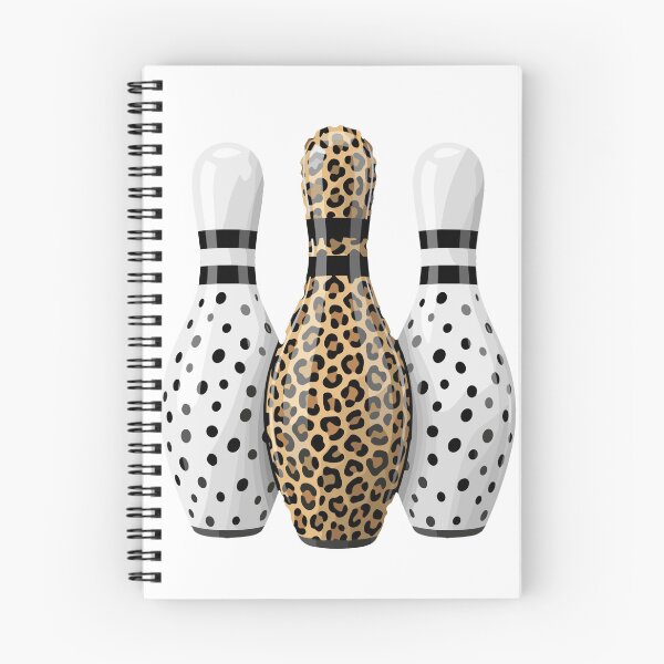 Item preview, Bowling Pins Leopard Print Polka Dot Bowler Game Lover designed and sold by SofiBlair.