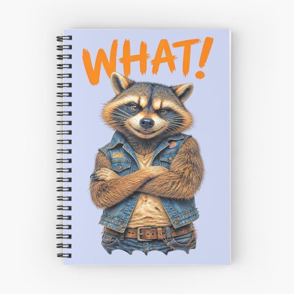 Item preview, WHAT! DEFIANT RACCOON DESIGN 2 designed and sold by DigitalandPhoto.