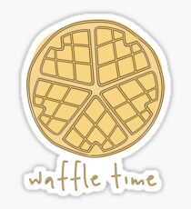 Waffle Time Sticker