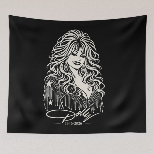 Item preview, Dolly Parton Memorial 1946-2026 designed and sold by speakmanArt.