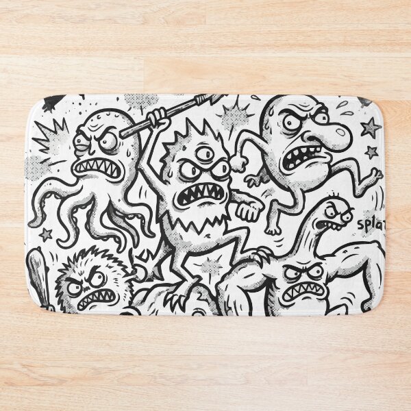 Item preview, Evil Little Guys – Weird Doodle Monsters Fun designed and sold by Maria Garcia´s.