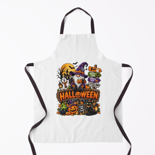 Item preview, Spooky Halloween Gnome Witch Pumpkin designed and sold by afr-saad.