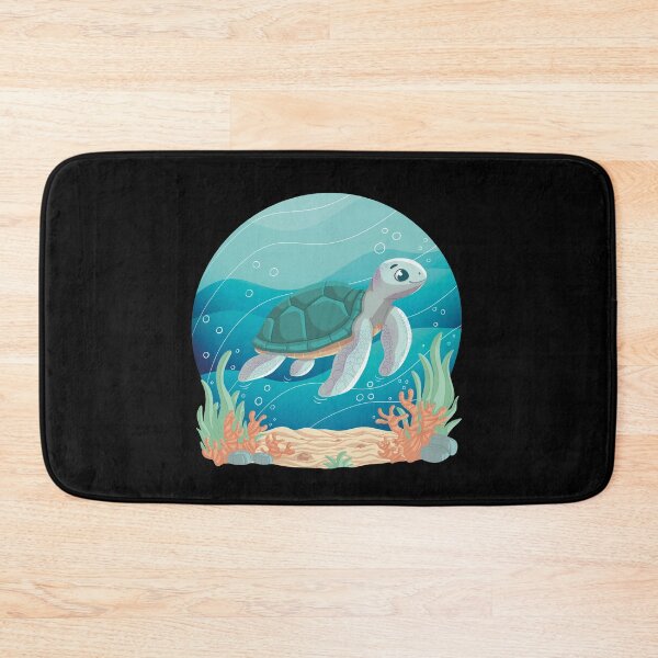 Item preview, Sea turtle ocean life vintage summer designed and sold by Xatutik.art.