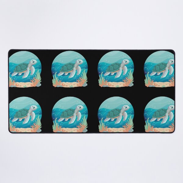 Item preview, Sea turtle ocean life vintage summer designed and sold by Xatutik.art.