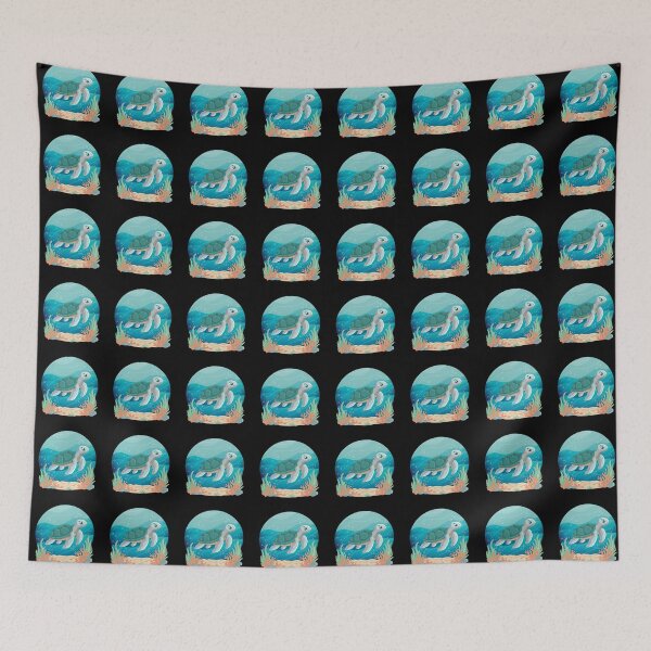 Item preview, Sea turtle ocean life vintage summer designed and sold by Xatutik.art.