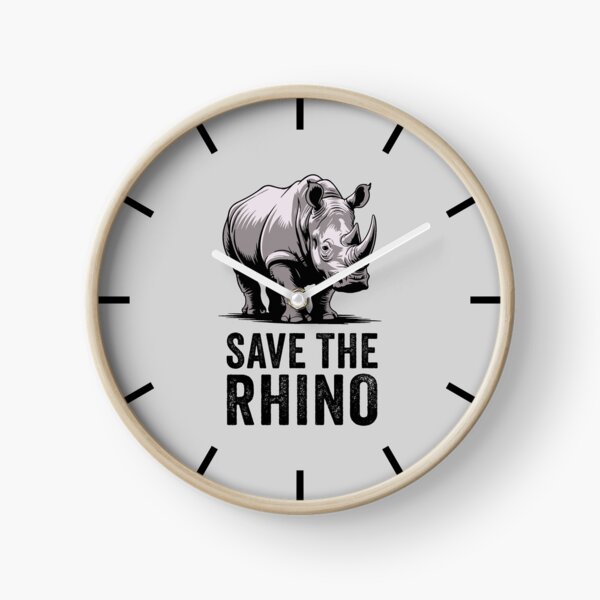 Item preview, Save The Rhino | Protect Endangered Species designed and sold by MammothArt.
