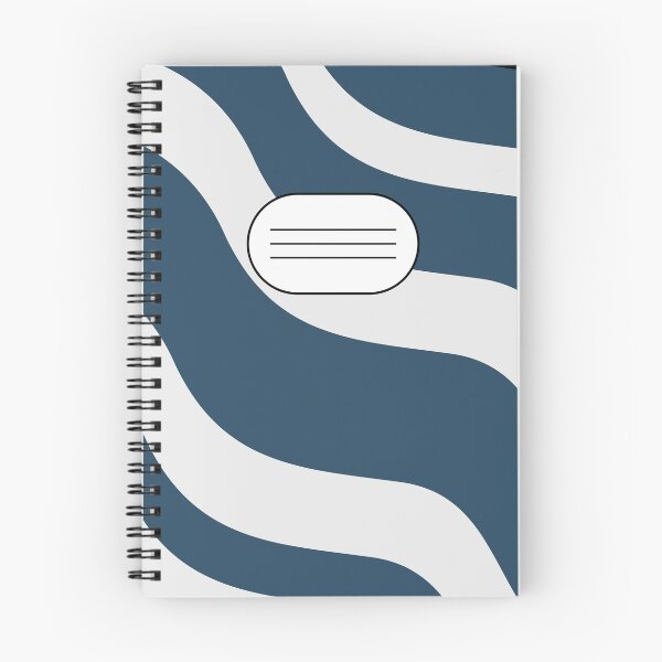 Item preview, Fluid Navy Blue and Grey Abstract Waves Design designed and sold by AhmedZouita.