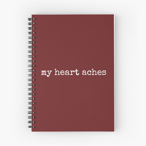 Item preview, My Heart Aches Relatable Quote designed and sold by DemureArtsy.